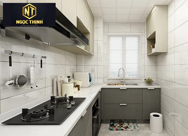 Xưởng Nội Thất Ngọc Thinh Phước Thiền - Tủ bếp gỗ công nghiệp MDF hiện đại, sang trọng , cao cấp nhất - TBNT 22